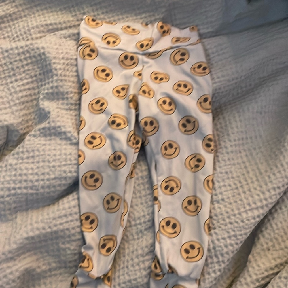 2t 3t small shop happy face pants